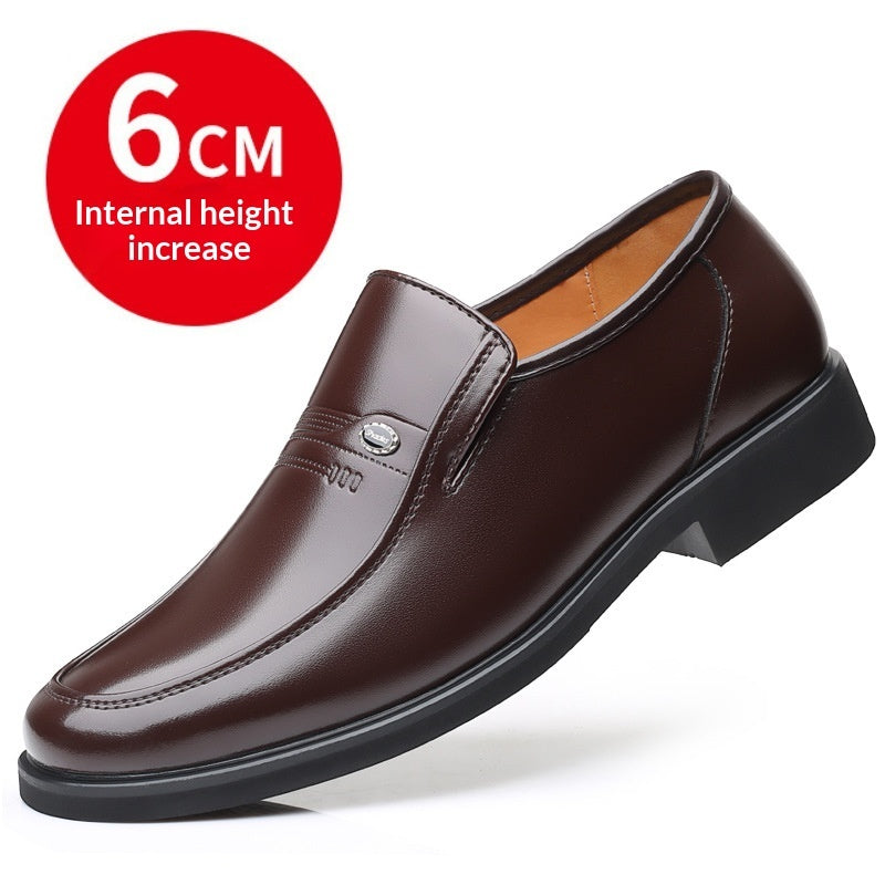 Spring Men's Leather Shoes  Plus-size