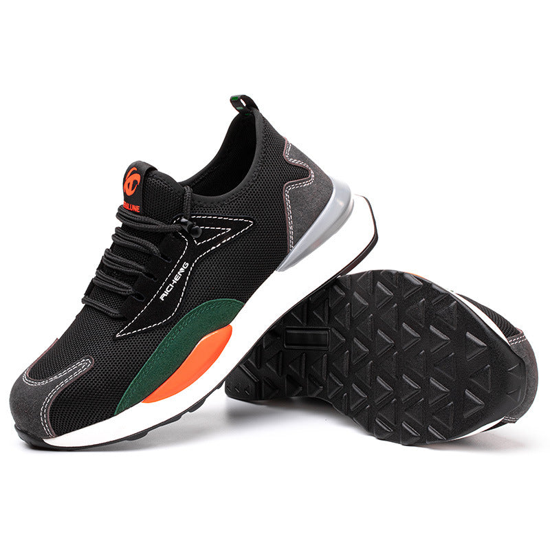 Zapatos de seguridad para hombre aislantes, transpirables, desodorantes y resistentes al desgaste