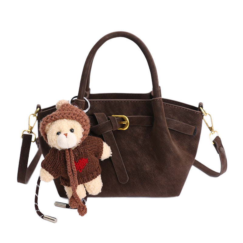 Exquisito bolso tote bandolera versátil otoño-invierno