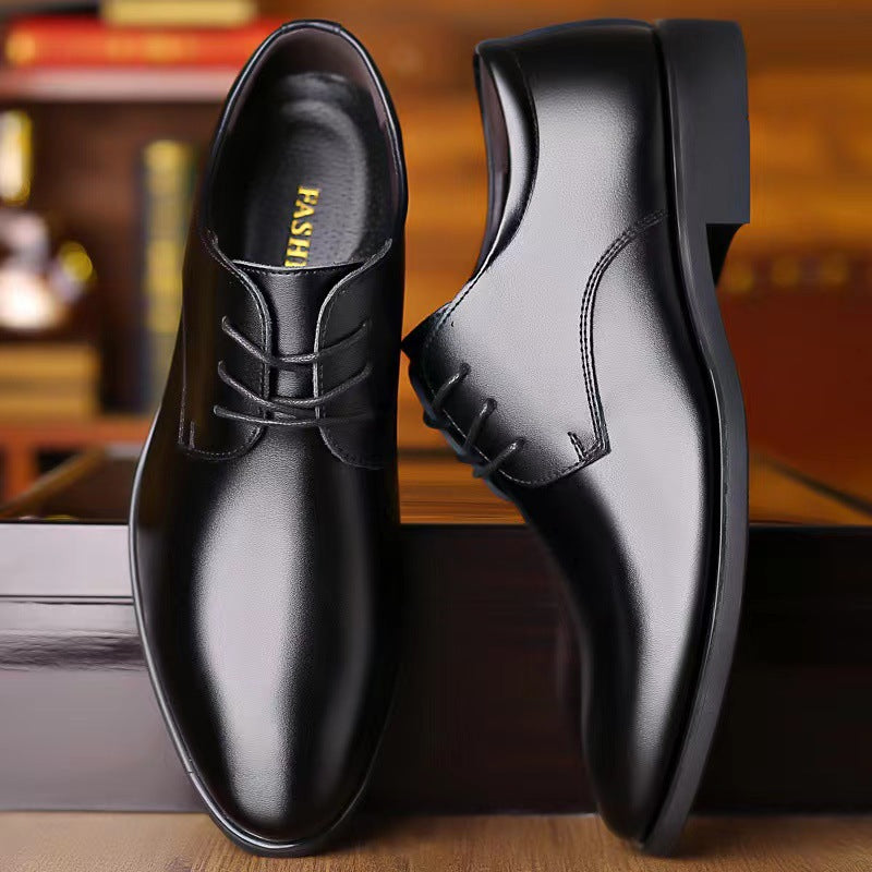 Zapatos de cuero de hombre, formales de negocios