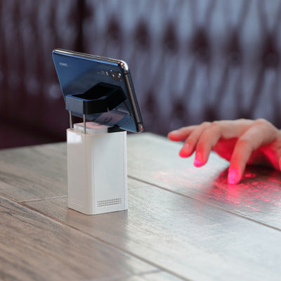 Teclado Láser Virtual FST LEING Teclado de Teléfono Proyector Inalámbrico Bluetooth Para Computadora Portátil Con Función de Ratón
