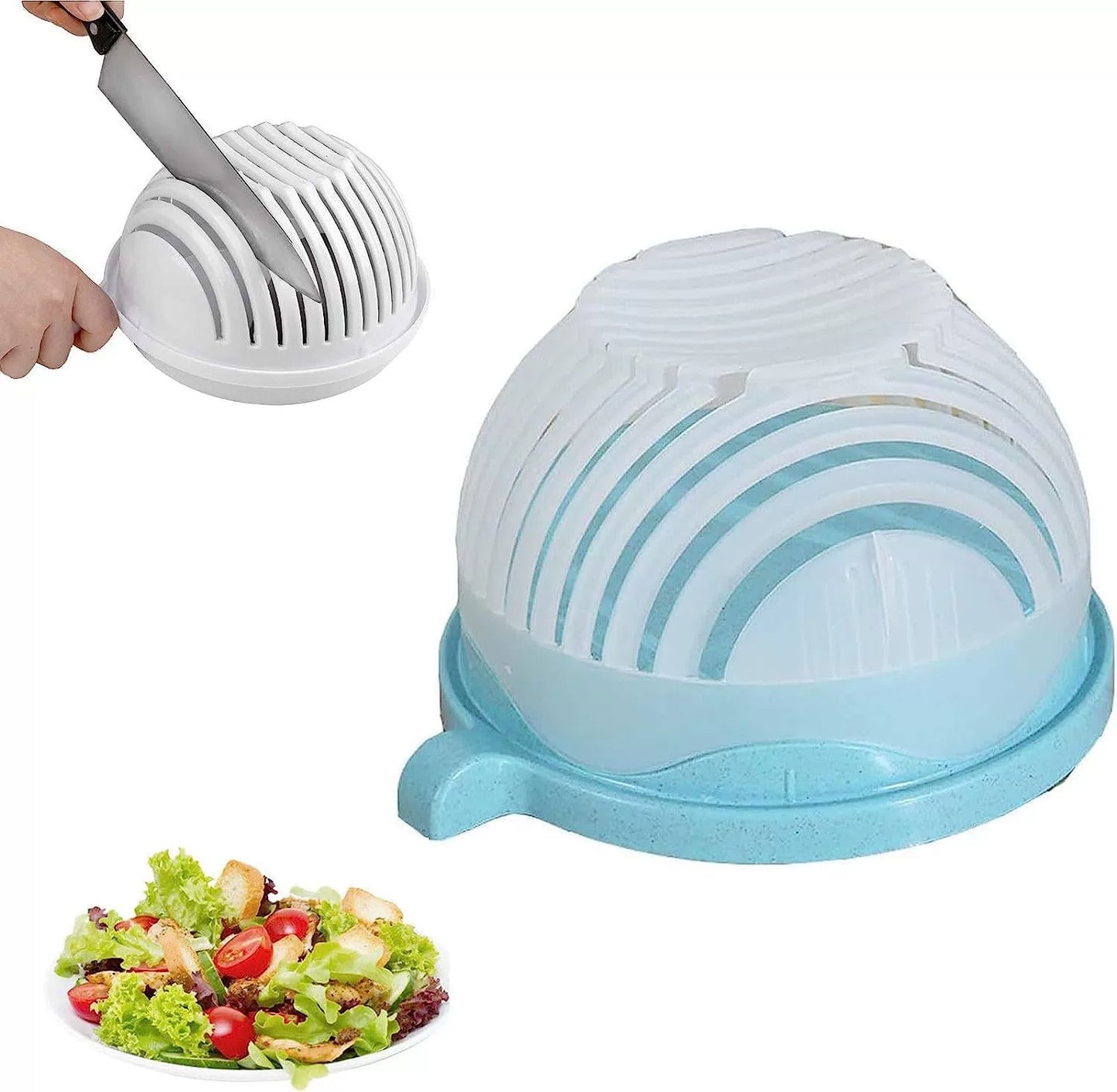 Cortador Creativo de Ensaladas, Frutas y Verduras
