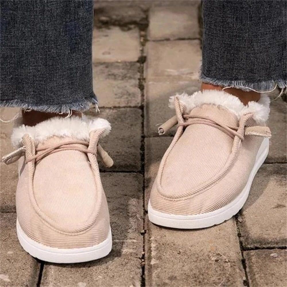 Botas de algodón afelpadas para mujer