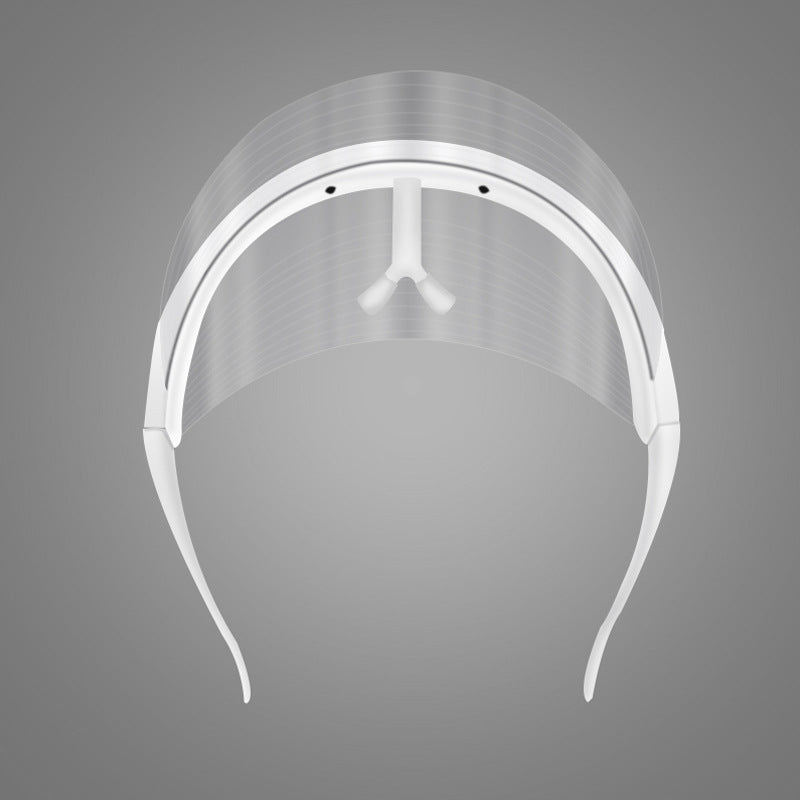 Mascarilla de belleza LED de tres colores para el hogar, para eliminar el acné facial, rejuvenecimiento fotónico de la piel, blanqueamiento de la piel y aclaramiento de manchas, aparato de belleza