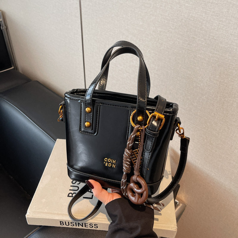 Womens New Autumn Winter Crossbody Bucket Bag