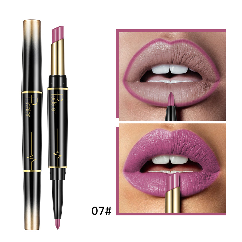 Delineador de labios doble