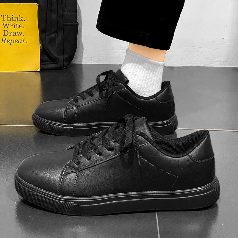 Zapatillas deportivas informales, ligeras y de suela blanda para hombre