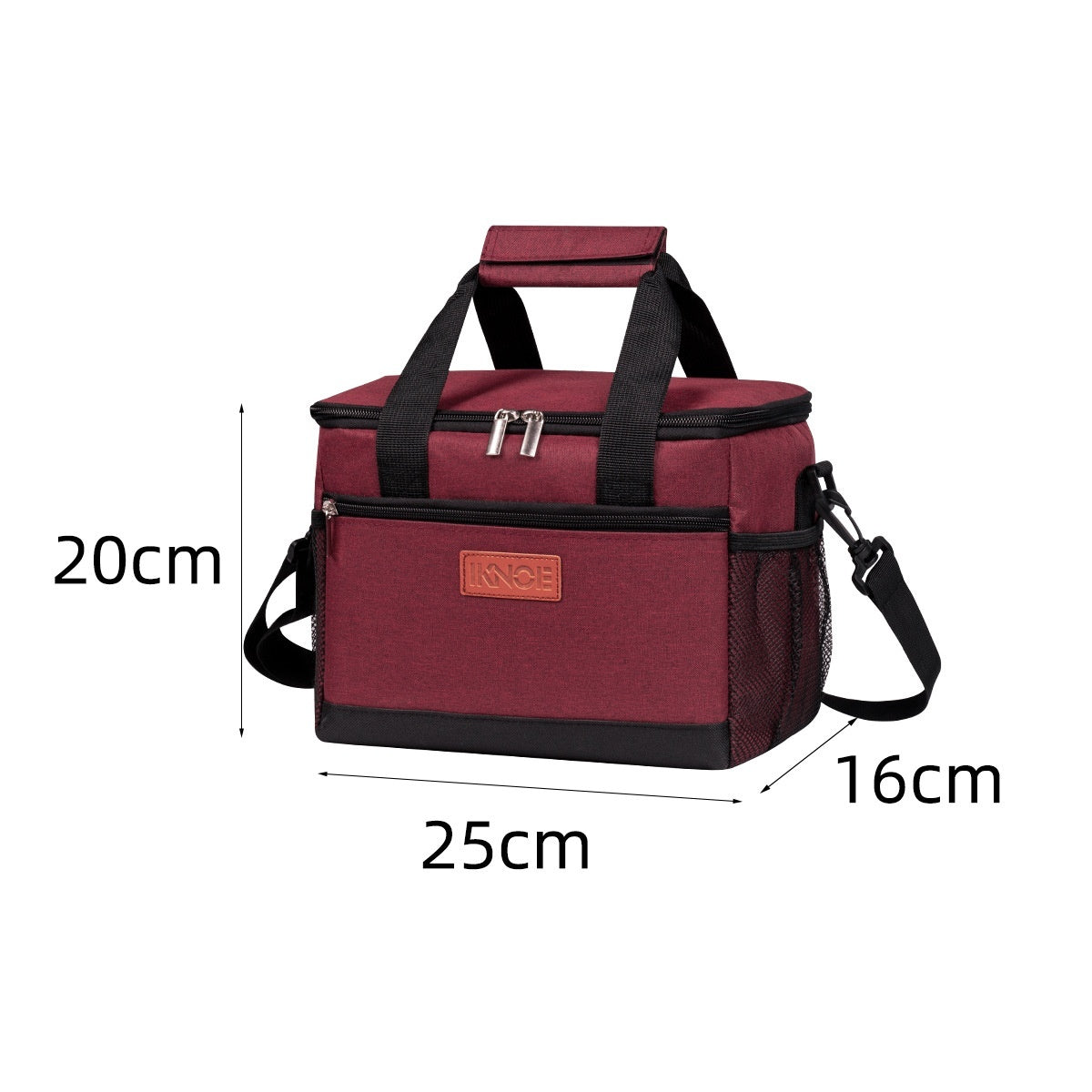 Bolsa Isotérmica Portátil para Exteriores Plegable Hecha de Tela Oxford Engrosada con Aislamiento a Prueba de Fugas