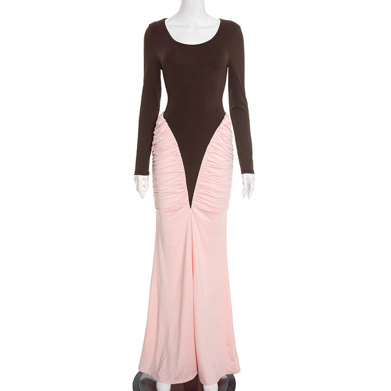 Vestidos de mujer de longitud media europeos y americanos