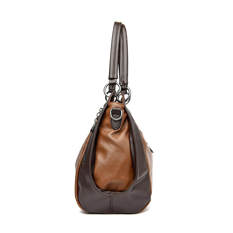 A Simple Versatile Soft-leather Tote Bag