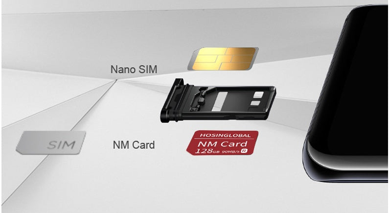 Tarjeta de memoria NM de 128 GB para teléfono móvil