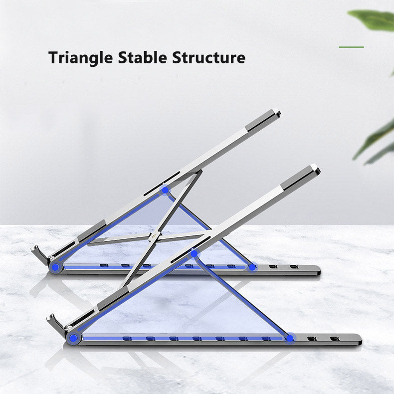 Soporte ajustable y plegable de aluminio para laptop X Style