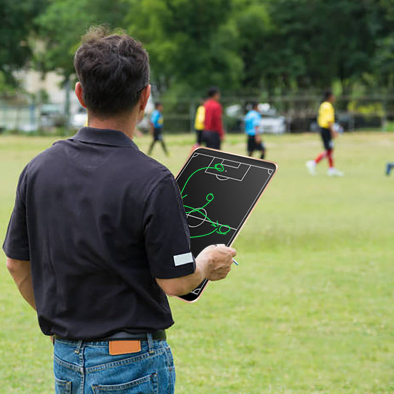 Pizarra de escritura LCD deportiva para entrenamiento de competición de comando