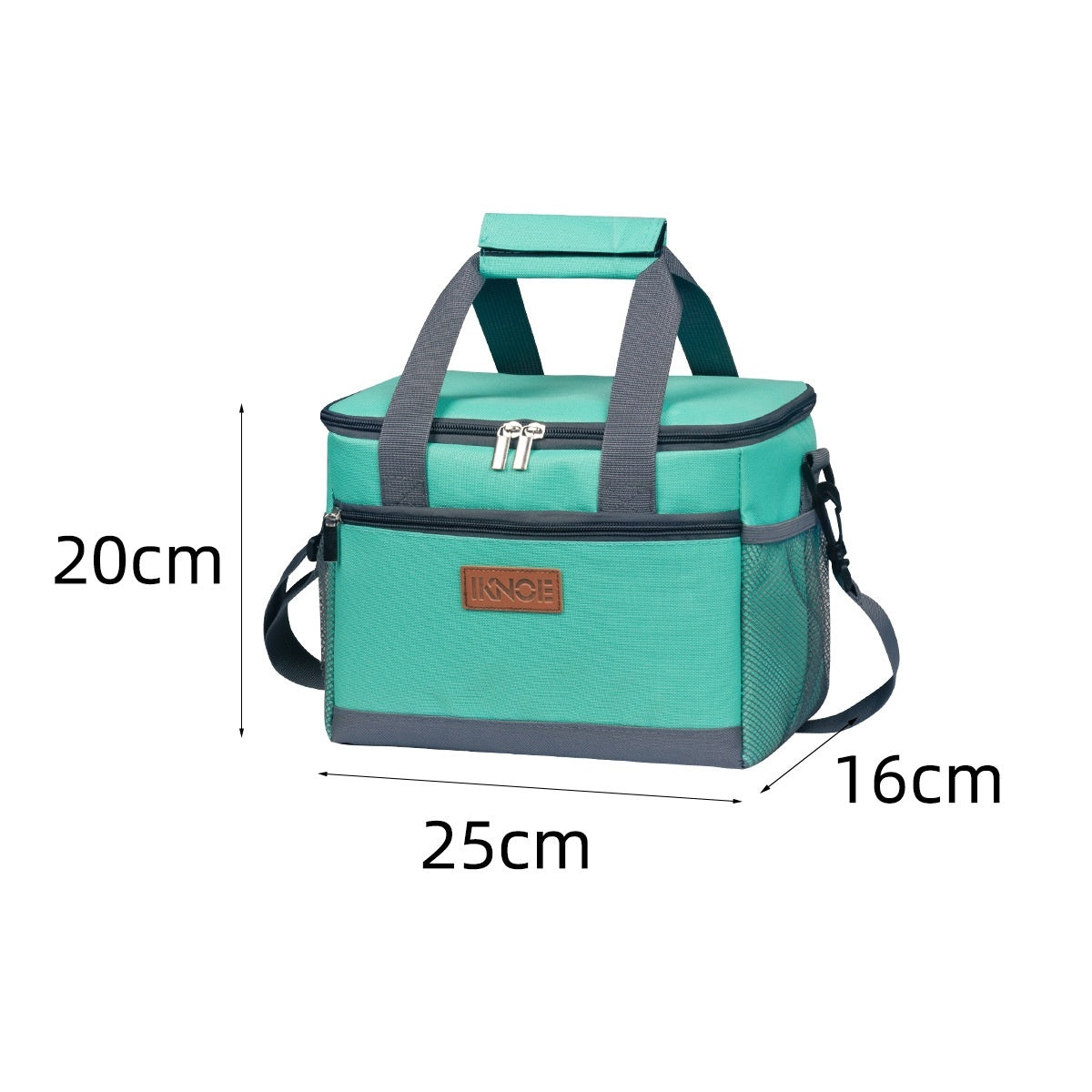 Bolsa Isotérmica Portátil para Exteriores Plegable Hecha de Tela Oxford Engrosada con Aislamiento a Prueba de Fugas