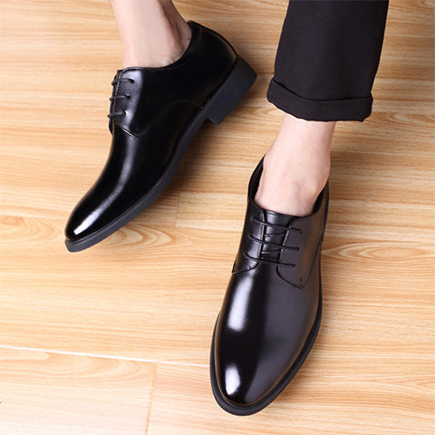 Zapatos de cuero de hombre, formales de negocios