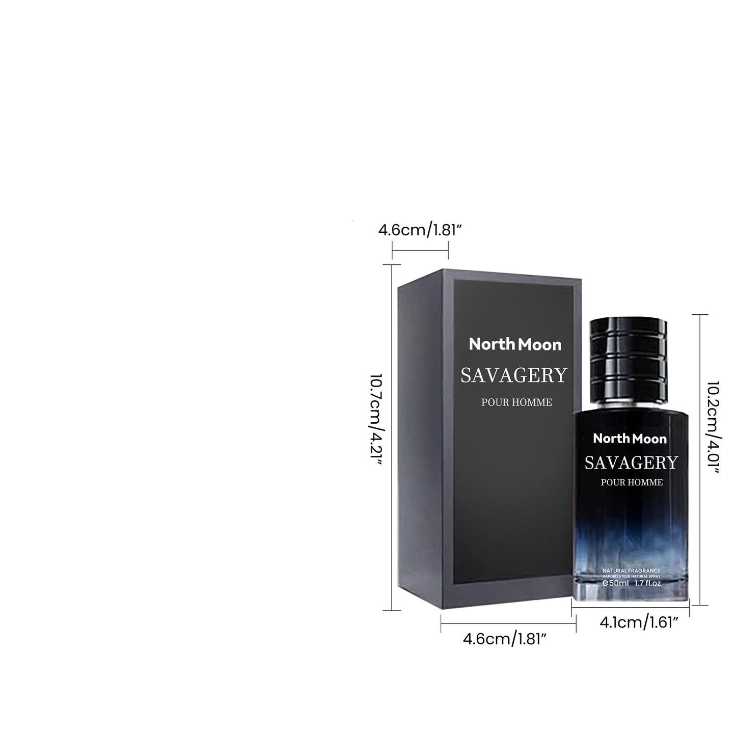 Perfume nicho para hombre, atmósfera duradera, tamaño de viaje