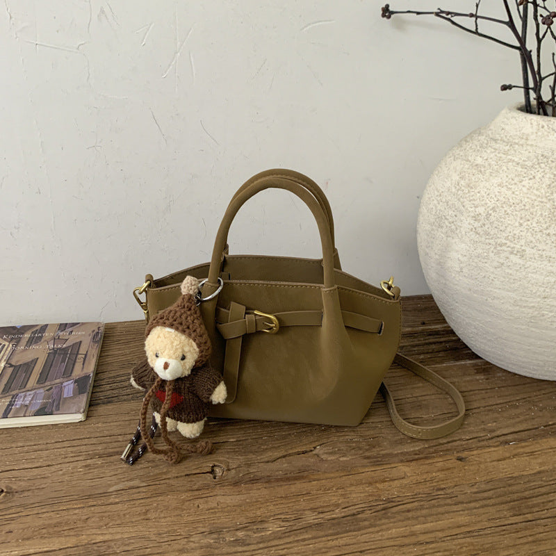 Exquisito bolso tote bandolera versátil otoño-invierno