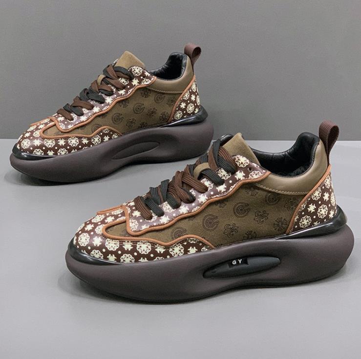 Zapatillas bajas versátiles deportivas de moda para hombre