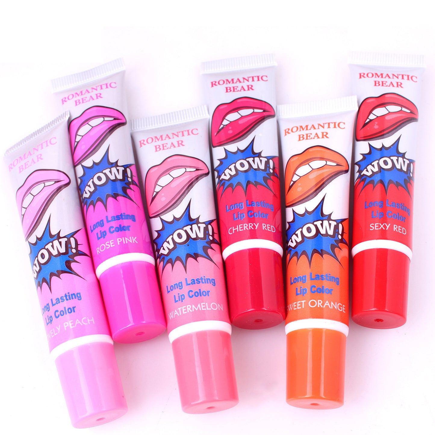 Increíble Lápiz Labial Líquido Peel Off de 6 Colores, Resistente al Agua, de Larga Duración, Máscara de Brillo Labial, Maquillaje Hidratante, Bálsamo Labial Cosmético para Arrancar
