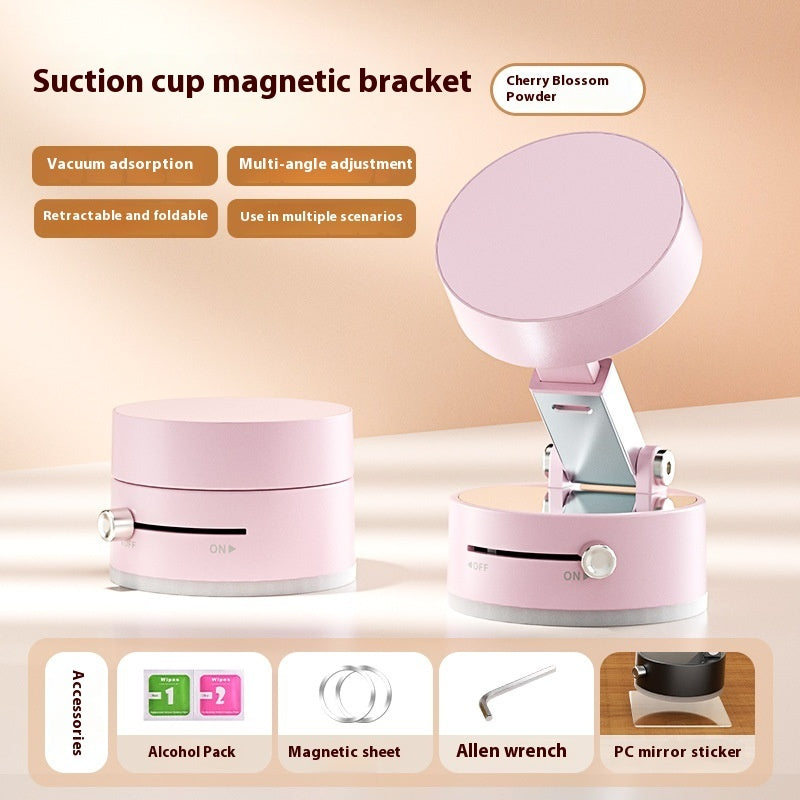 Soporte magnético plegable para teléfono de coche, ventosa plegable con ventosa, navegación manos libres para smartphone