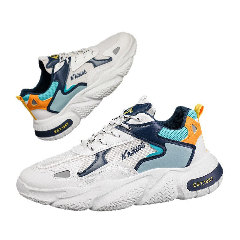 Zapatillas Casuales Versátiles para Hombre Cómodas con Plantilla Aumentadora de Altura Suela Blanda Zapatos Ligeros de Papá