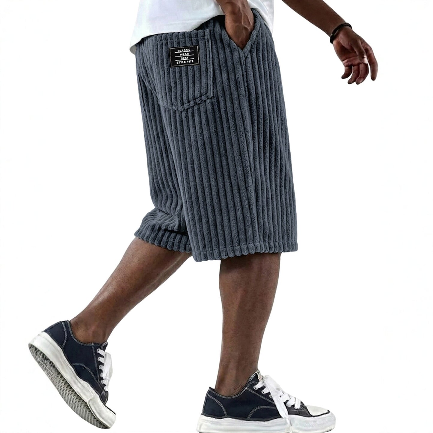 American-style Vintage Capri Pants Trendy Brand Summer