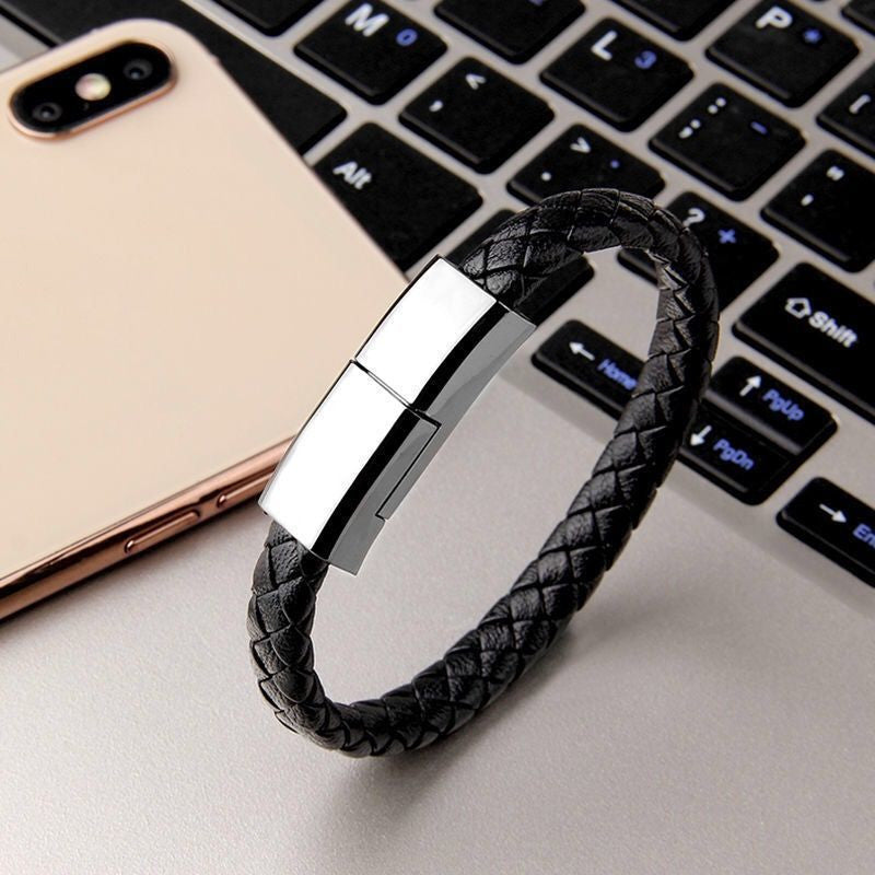 Nuevo cargador de pulsera Cable de carga USB Cable de carga de datos para iPhone 14 13 Max Cable USB C para teléfono Micro Cable