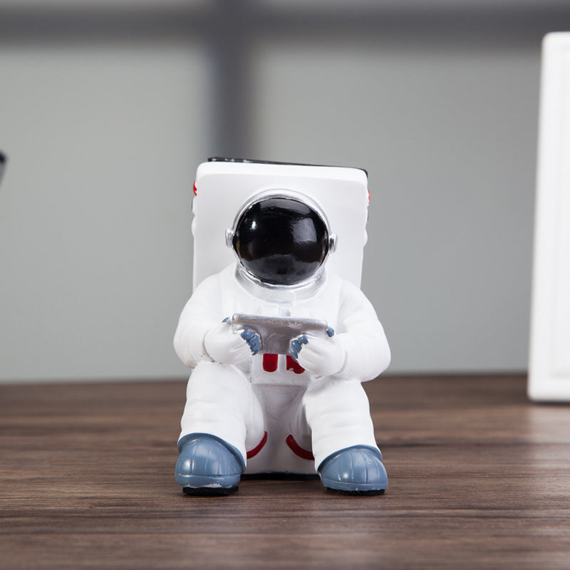 Soporte Sencillo para Teléfono Móvil Astronauta, Soporte de Escritorio para Estudiantes, Lindo Astronauta, Soporte para Celular, Regalo Creativo, Pequeña Decoración de Escritorio