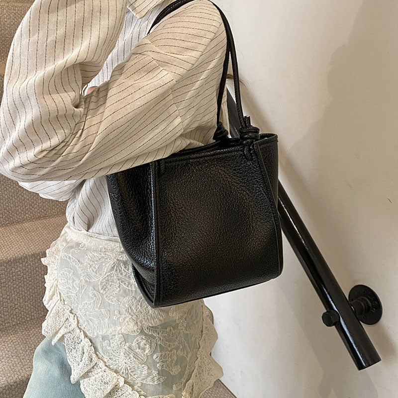 Bolso bandolera sencillo de gran capacidad para mujer
