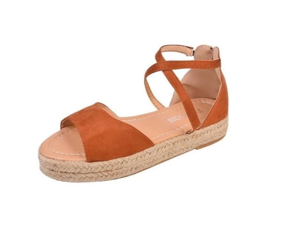 Sandalias de esponja con suela de viña