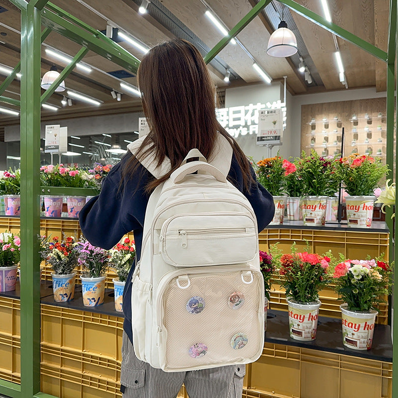 Transparent Minimalist Versatile High-capacity Backpack