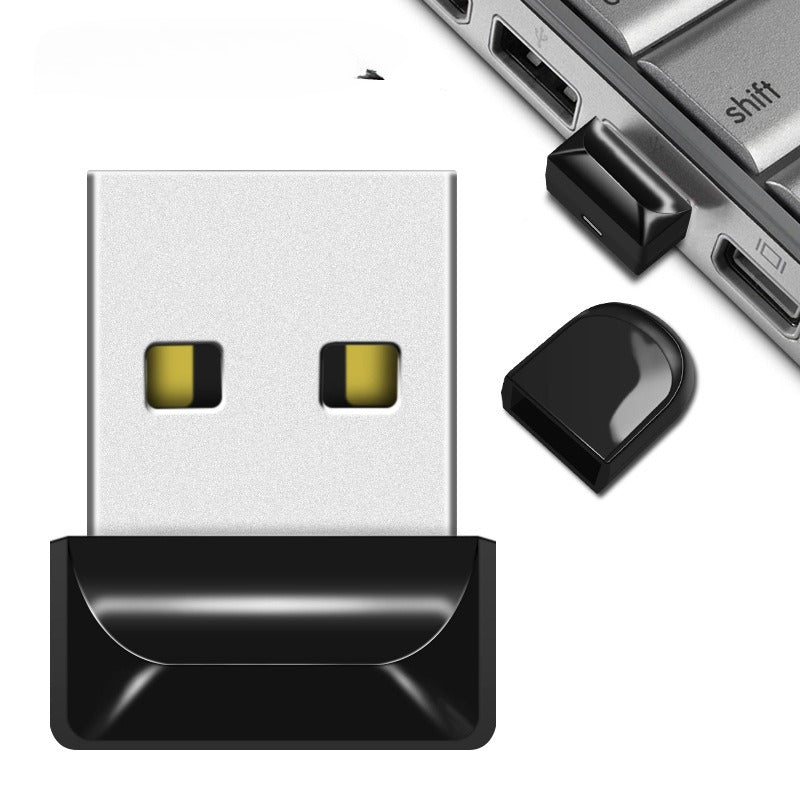 Disco de almacenamiento USB de coche, velocidad de creatividad metálica