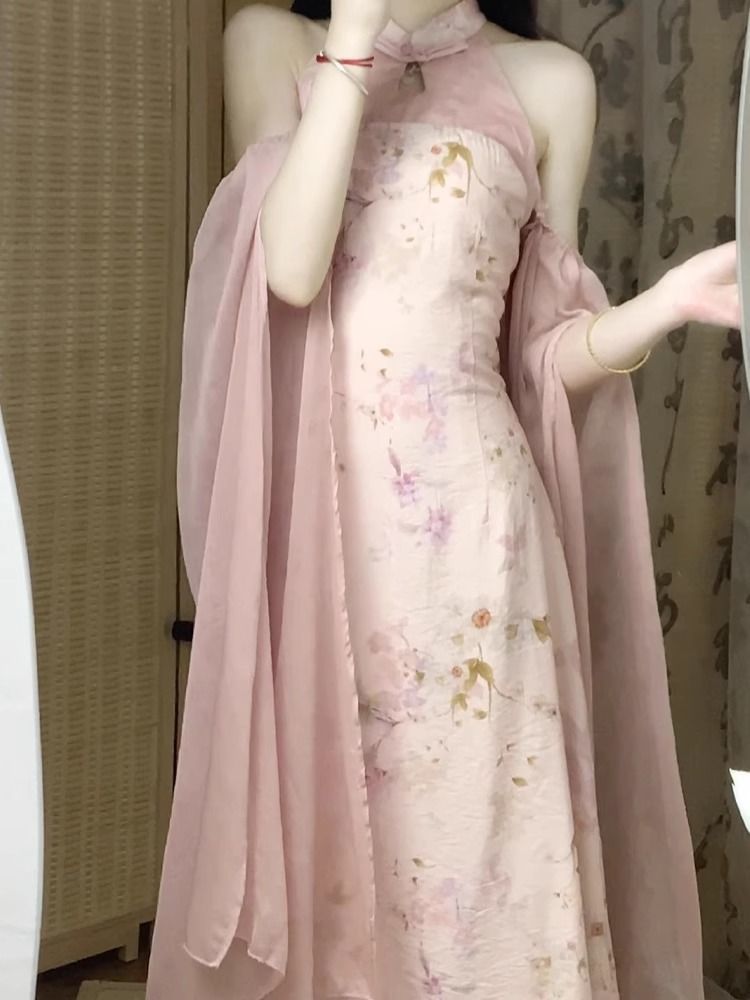 Women's New Chinese Style Improved Cheongsam Dress