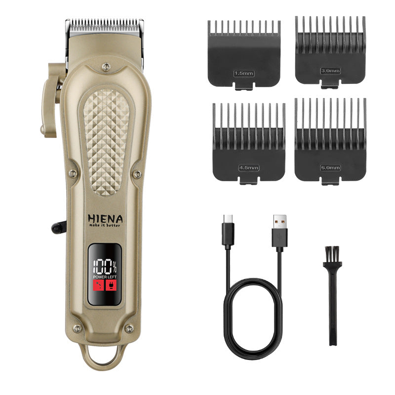 Set de afeitadora eléctrica retro para barbería