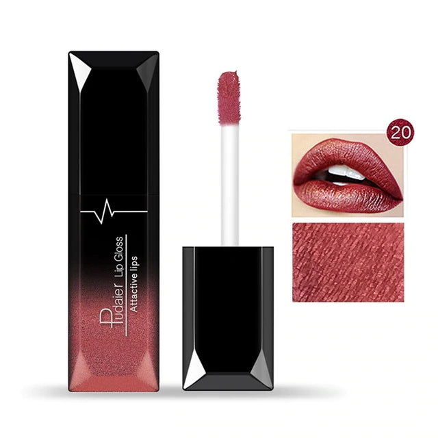 Maquillaje mate, brillo labial mate, pintalabios