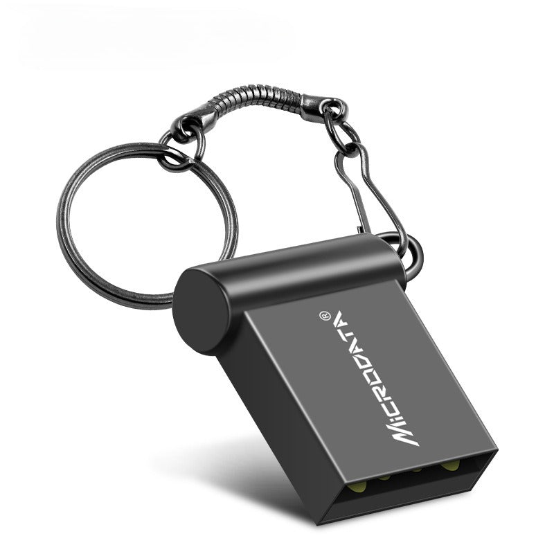 Disco de almacenamiento USB de coche, velocidad de creatividad metálica