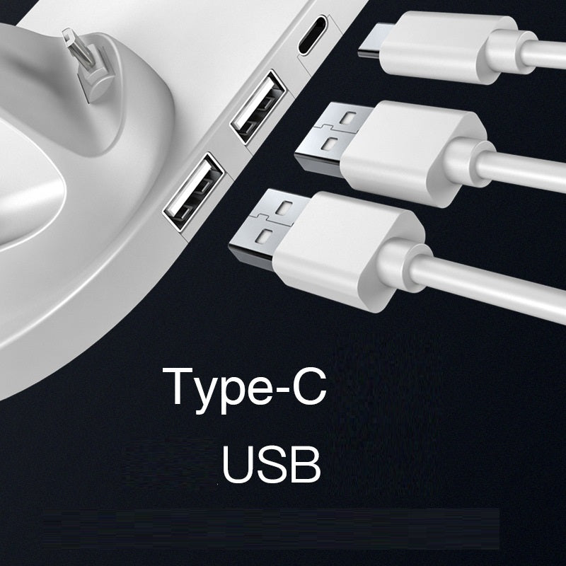 Cargador inalámbrico para iPhone, cargador rápido para teléfono, base de carga rápida para teléfono y reloj, estación de carga 6 en 1