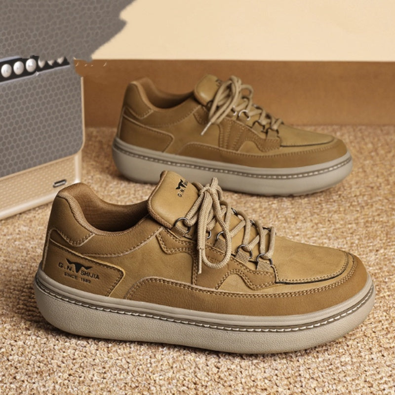 Zapatillas casual de cuero sintético para hombre