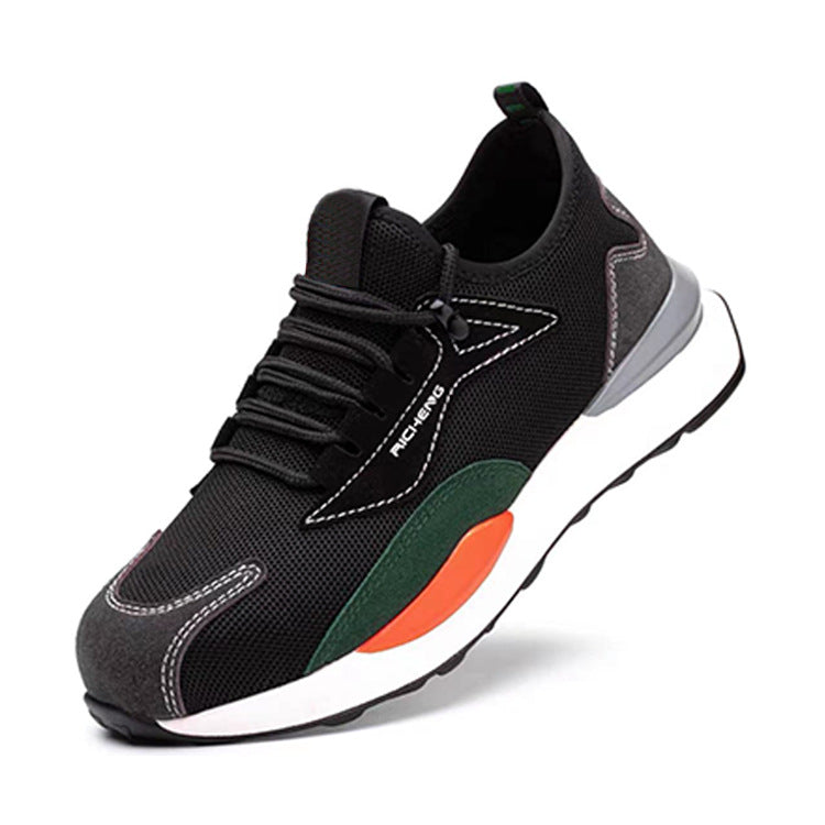 Zapatos de seguridad para hombre aislantes, transpirables, desodorantes y resistentes al desgaste