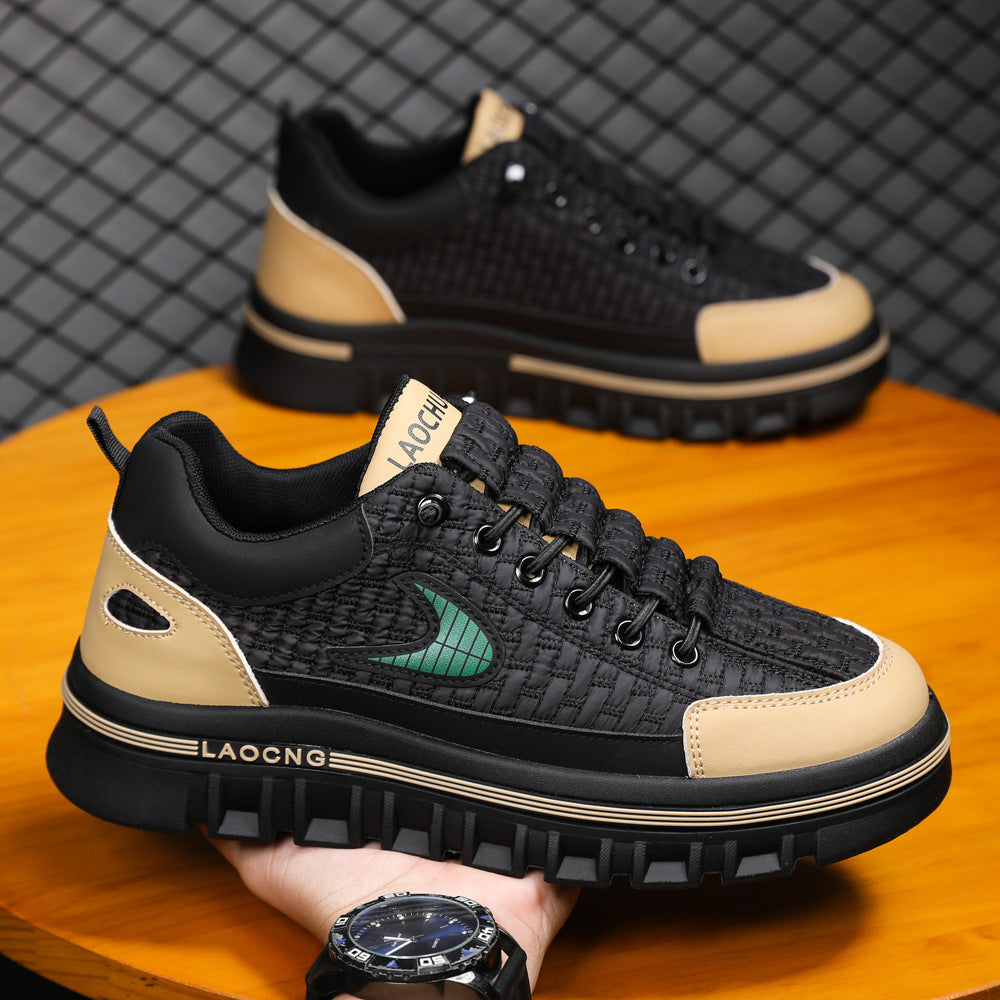 Zapatillas Deportivas Casual de Moda de Suela Gruesa para Hombre