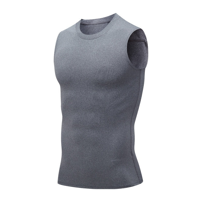 Ropa de fitness atlética de manga corta para hombre