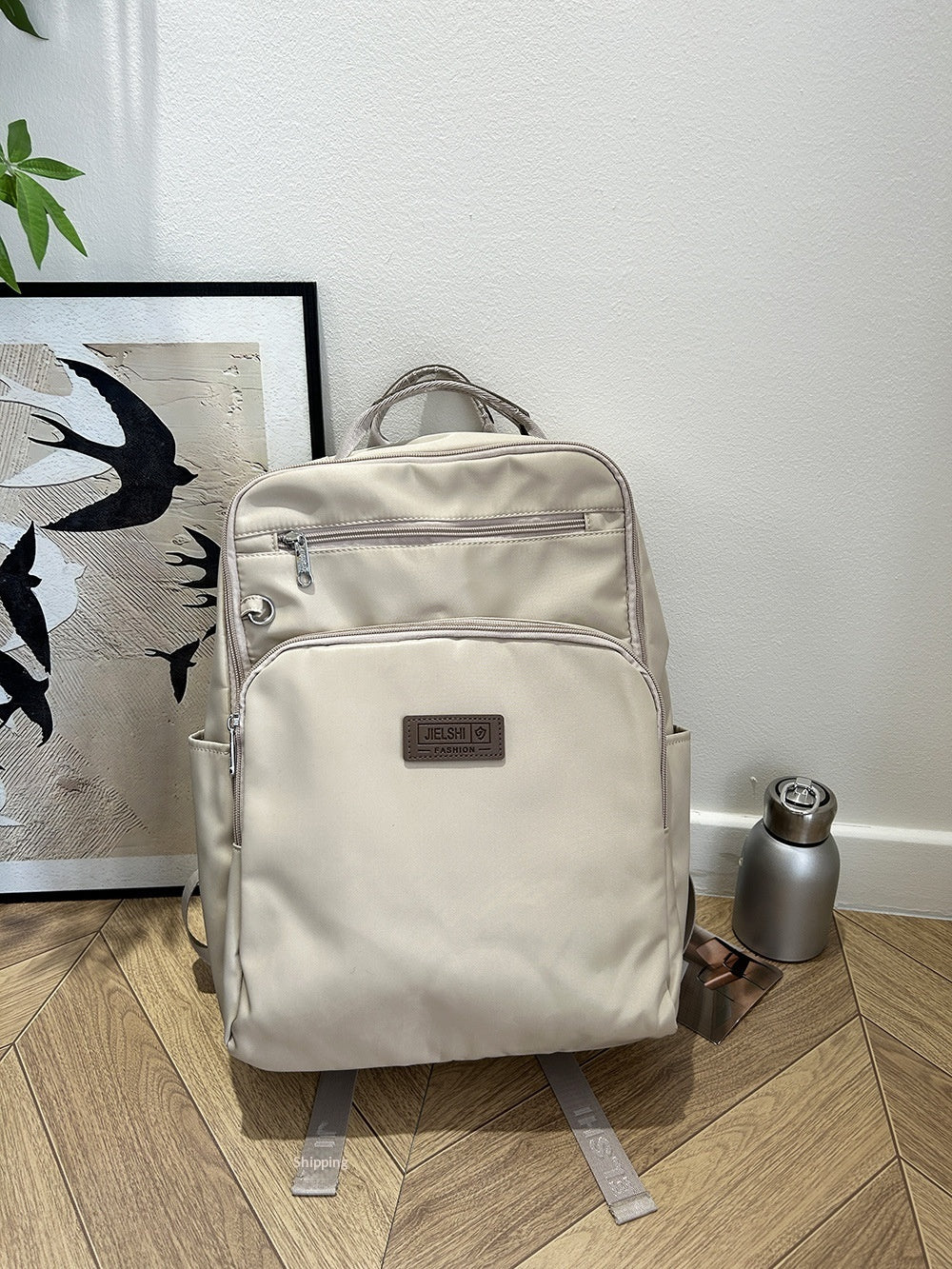 Mochila de senderismo de viaje al aire libre casual de tela Oxford que combina con todo