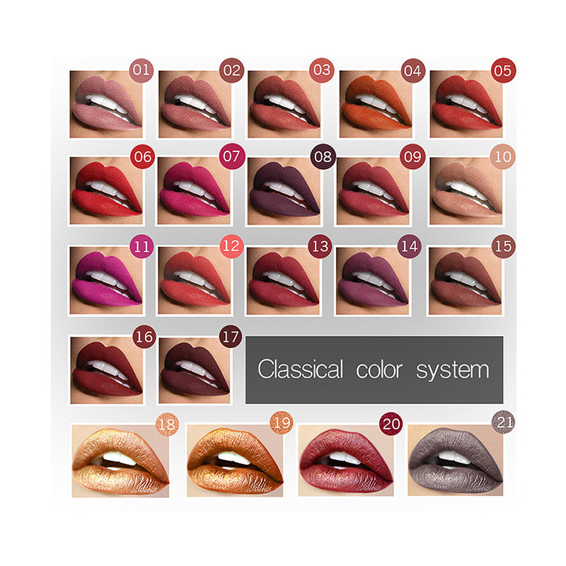 Maquillaje mate, brillo labial mate, pintalabios