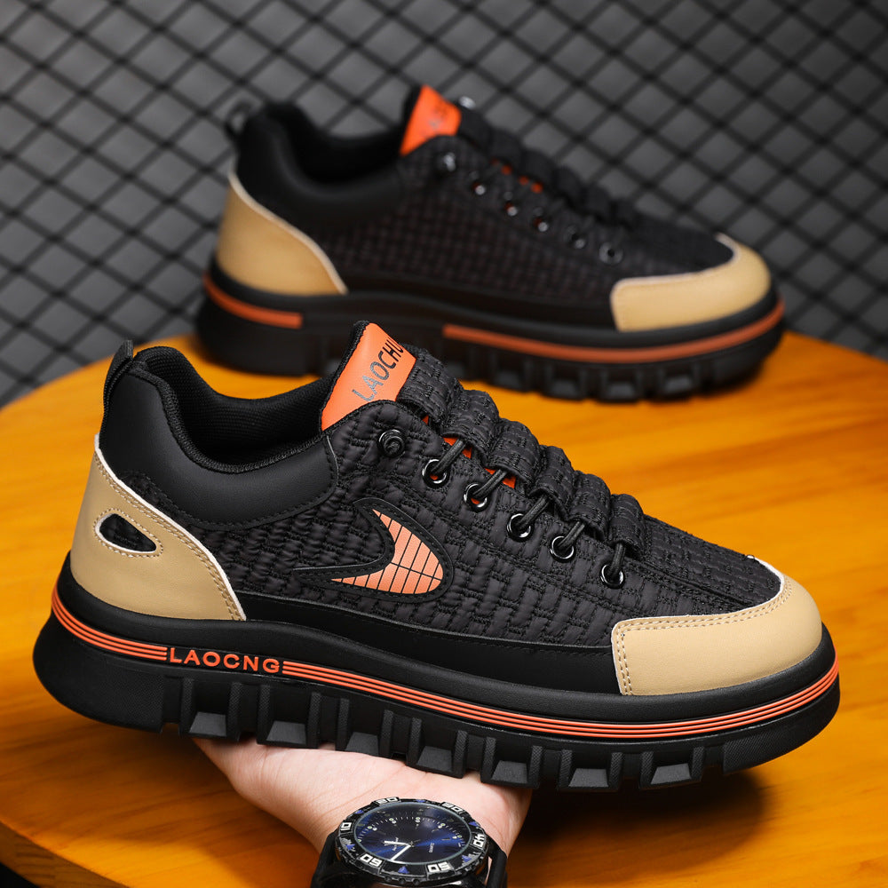 Zapatillas Deportivas Casual de Moda de Suela Gruesa para Hombre
