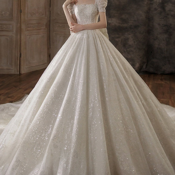 Temperamento Novia Retro Súper Hada Estilo Mori Boda de Ensueño