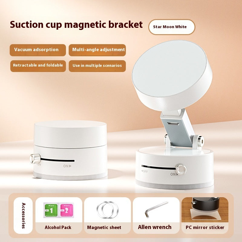 Soporte magnético plegable para teléfono de coche, ventosa plegable con ventosa, navegación manos libres para smartphone