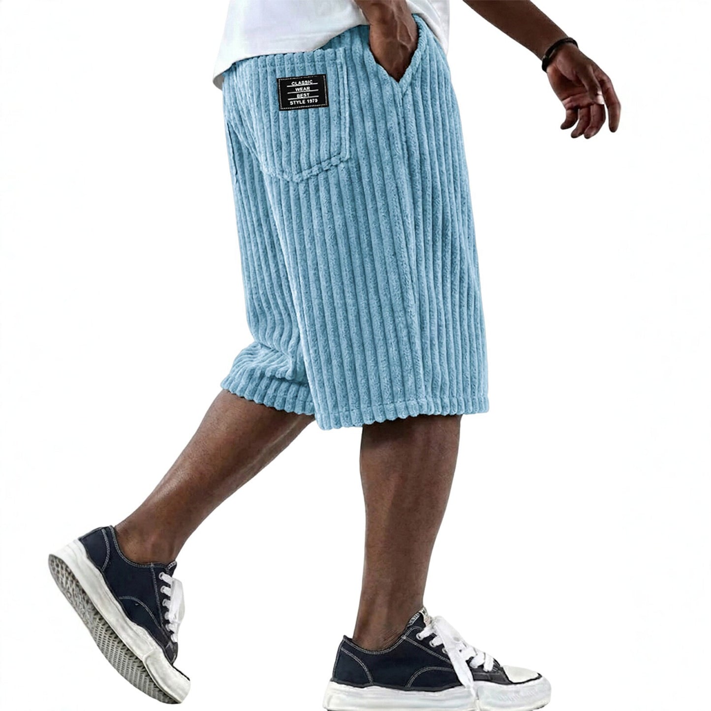 American-style Vintage Capri Pants Trendy Brand Summer