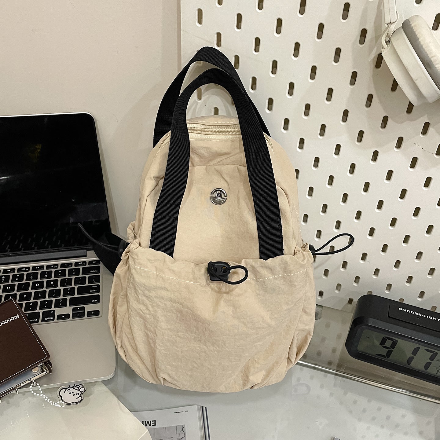 Mochila cruzada de nailon de gran capacidad