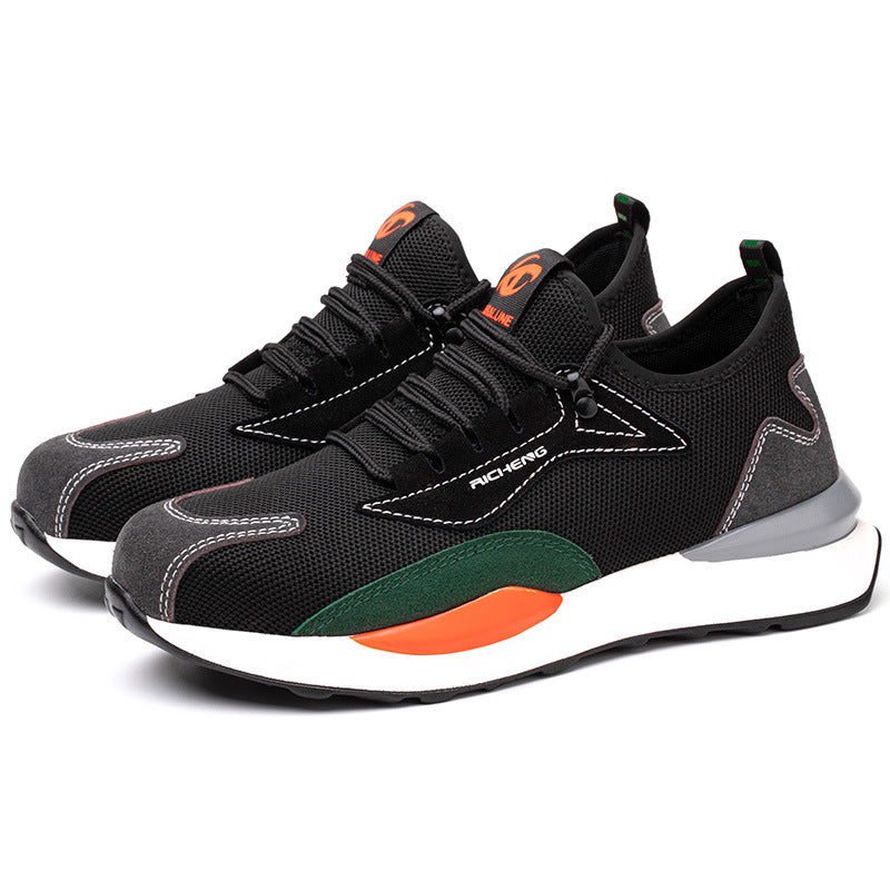 Zapatos de seguridad para hombre aislantes, transpirables, desodorantes y resistentes al desgaste