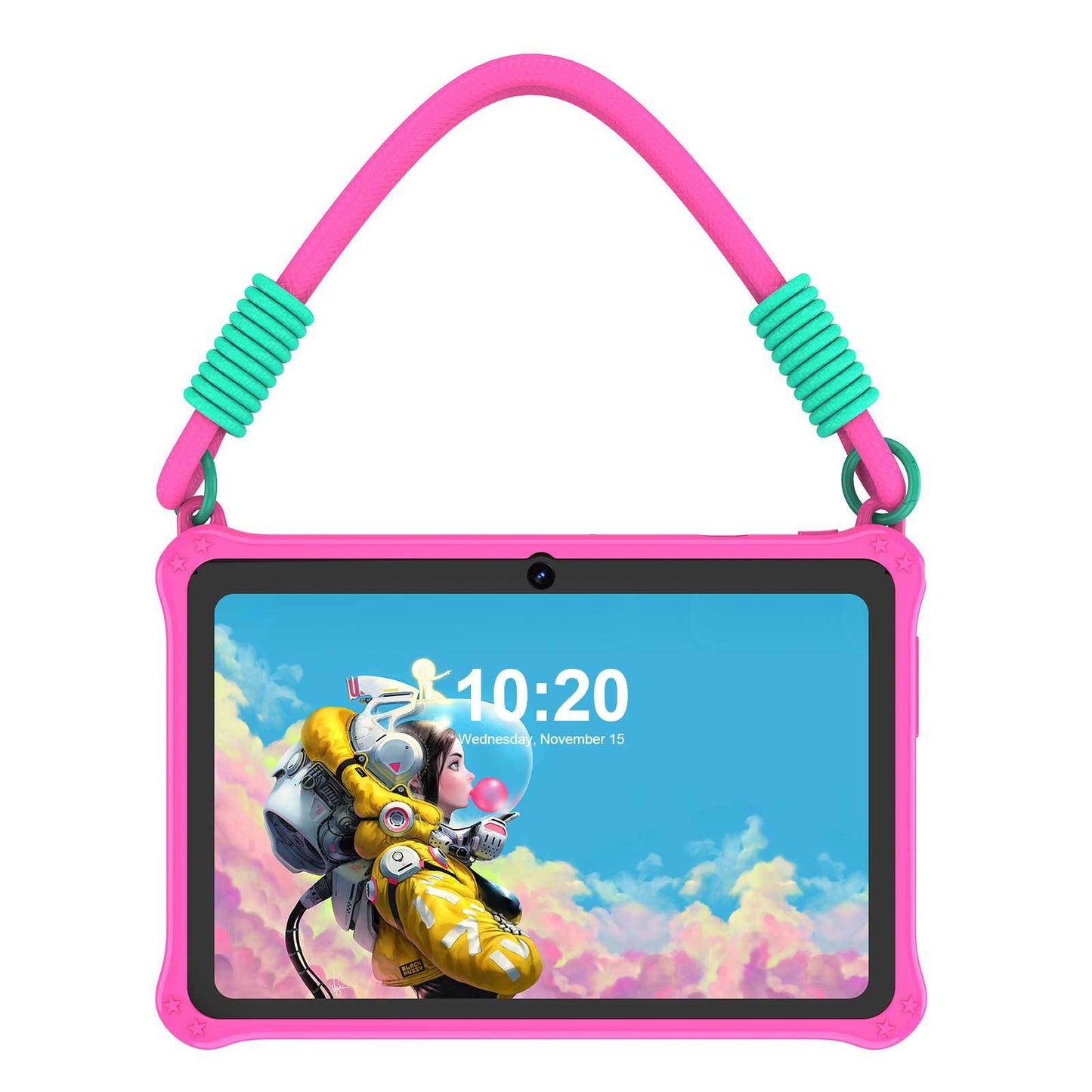 Funda protectora de silicona de correa plana para niños de 7 pulgadas